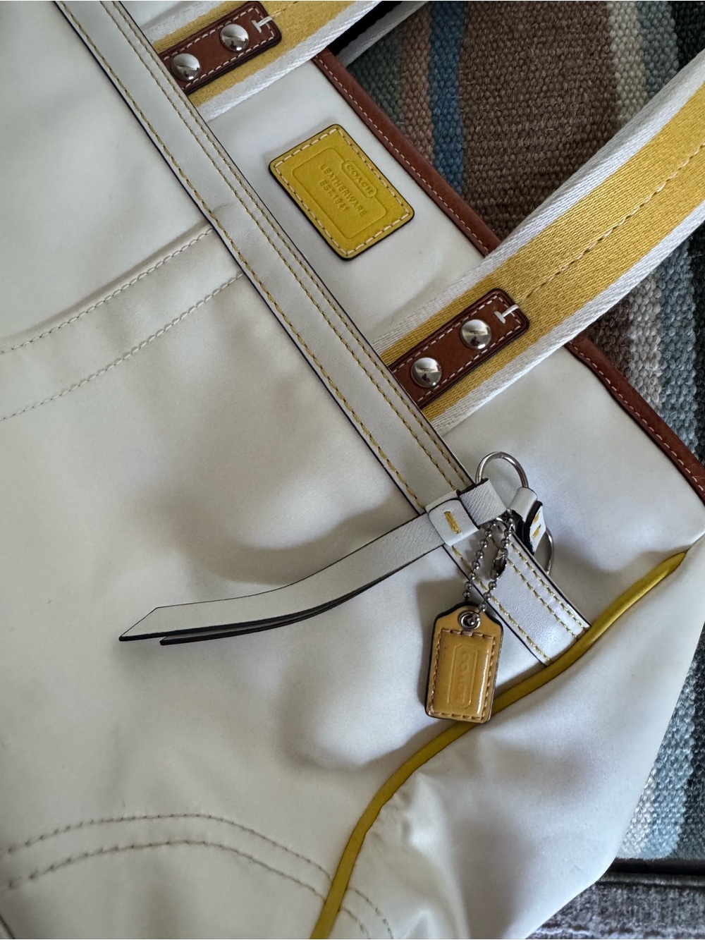Coach Vintage Hamilton Weekend Tote L0682-10663 - Picture 3 of 15
